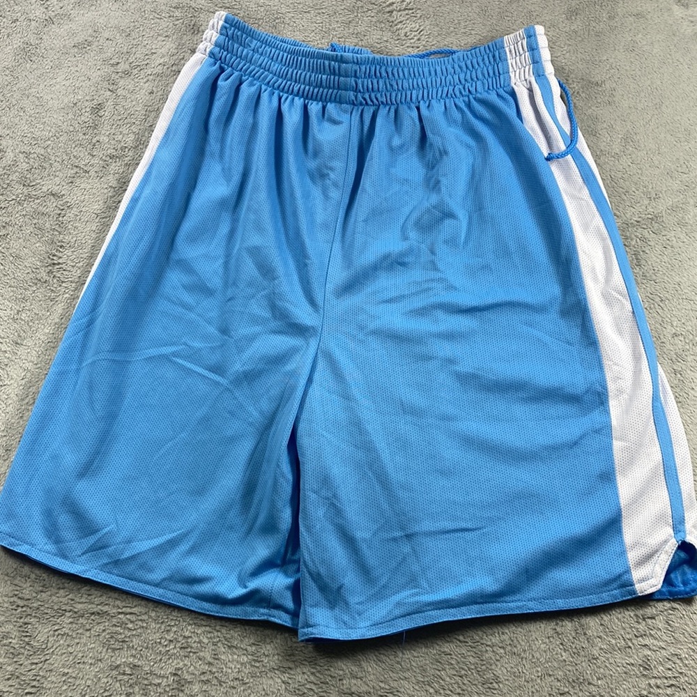 Bugle Boy Sport 100% Polyester Elastic Waist Men Shorts Size Large